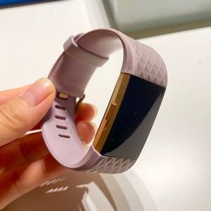 Lilac/Gold Fitbit Charge 2